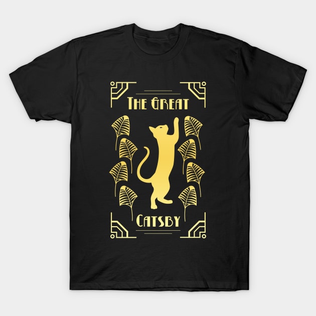 The Great Catsby T-Shirt by AlexMathewsDesigns